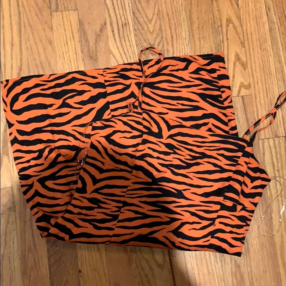 Fashion Nova Zebra Dress